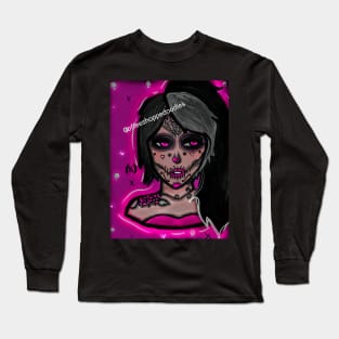Neon Day of the Dead Long Sleeve T-Shirt